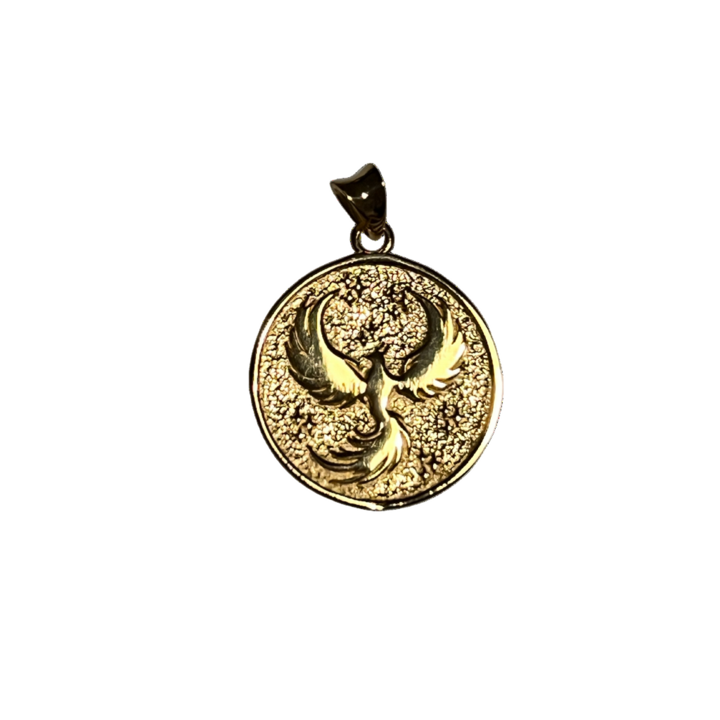 nayana designs phoenix sky pendant - 24kt gold vermeil -