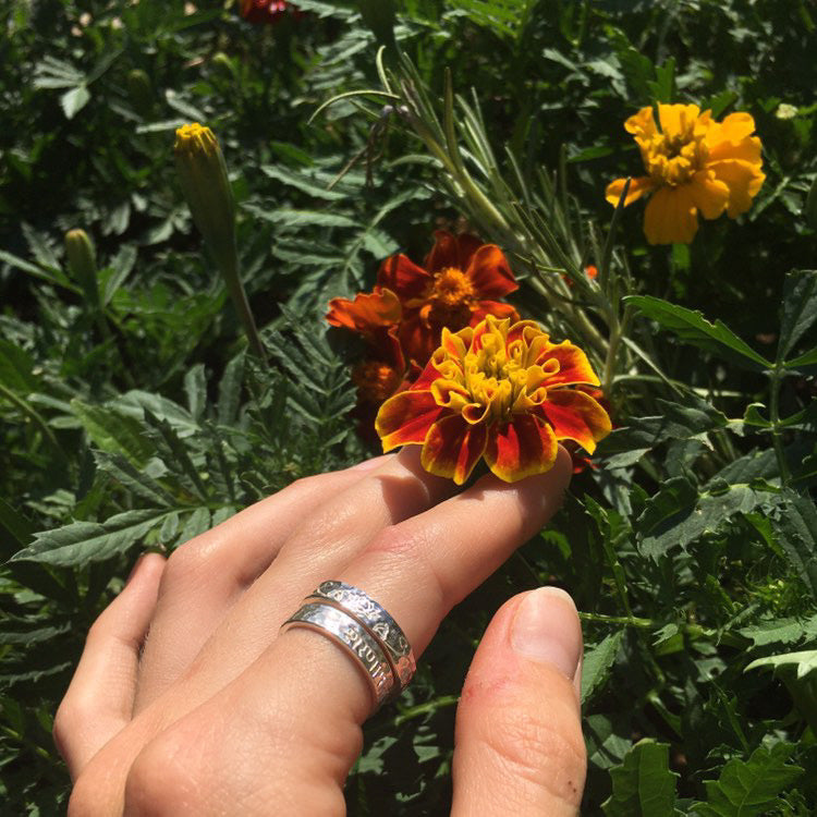 saranagati surrender ring, lotus ring